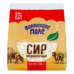 ТВОРОГ 9% ВОЛОШКОВЕ ПОЛЕ 330 Г